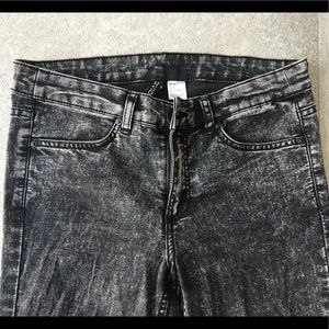 H&M Black Acid Wash Jeans